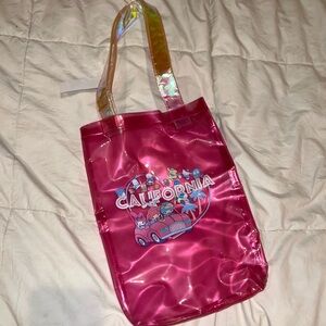 Super cute hello kitty plastic beach tote